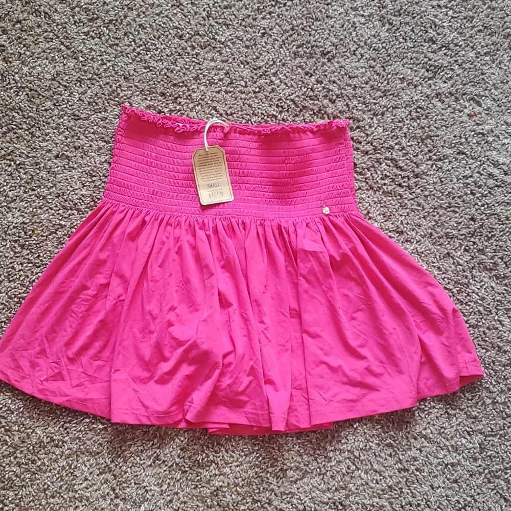 NATURAL LIFE Womens High Waisted Flowy Skort - Picture 1 of 4